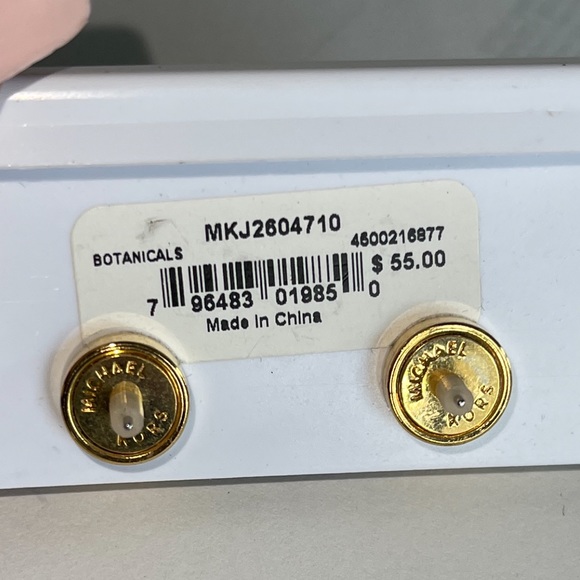 Michael Kors earrings, Blue Sapphire - Picture 5 of 5